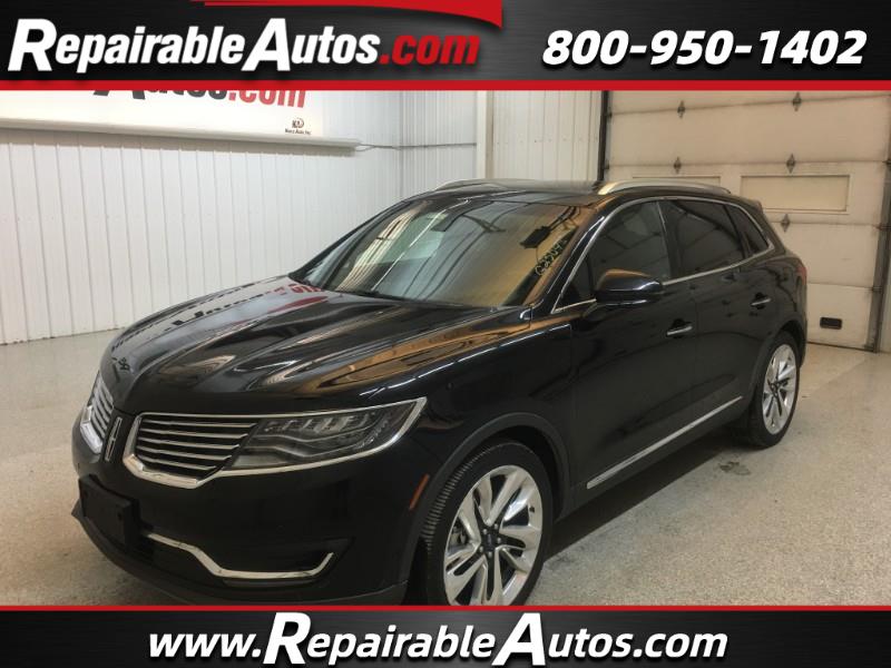 Used 2018 Lincoln MKX 2.7T Reserve AWD Repairable Rear Damage for Sale