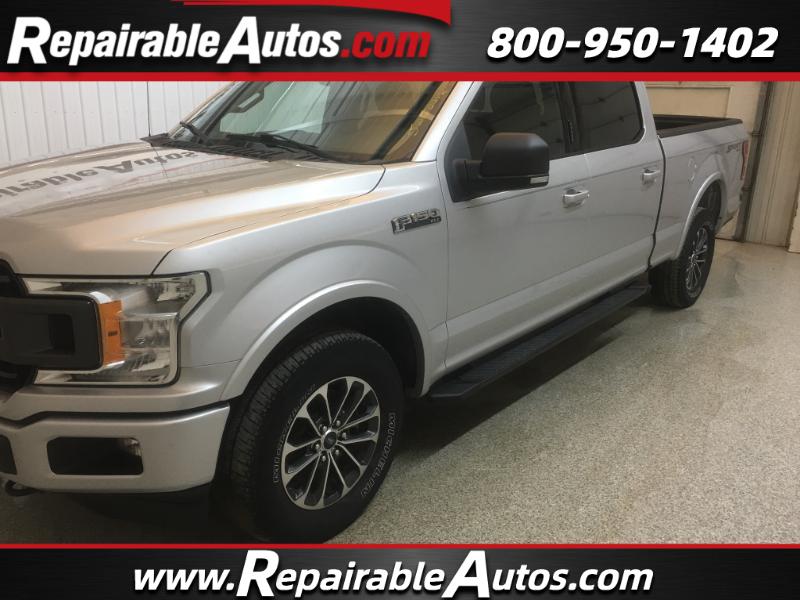 2019 Ford F-150 XLT SuperCrew 4WD Repairable Hail Damage