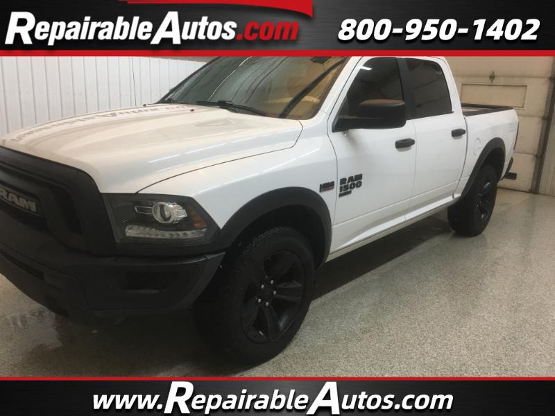 2021 RAM 1500 Classic Warlock Crew Cab 4WD Repaired Theft Damage