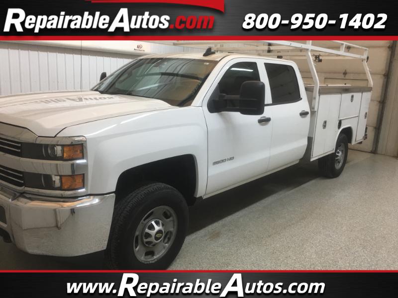 2016 Chevrolet Silverado 2500HD Work Truck Crew Cab 2WD Repaired Front Damage