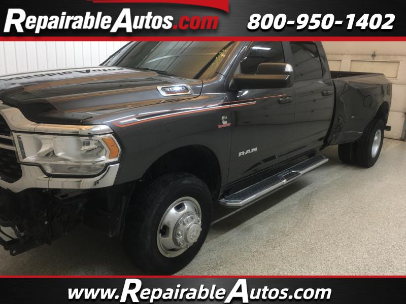 2022 RAM 3500 Big Horn Crew Cab 4WD Repairable Front Damage