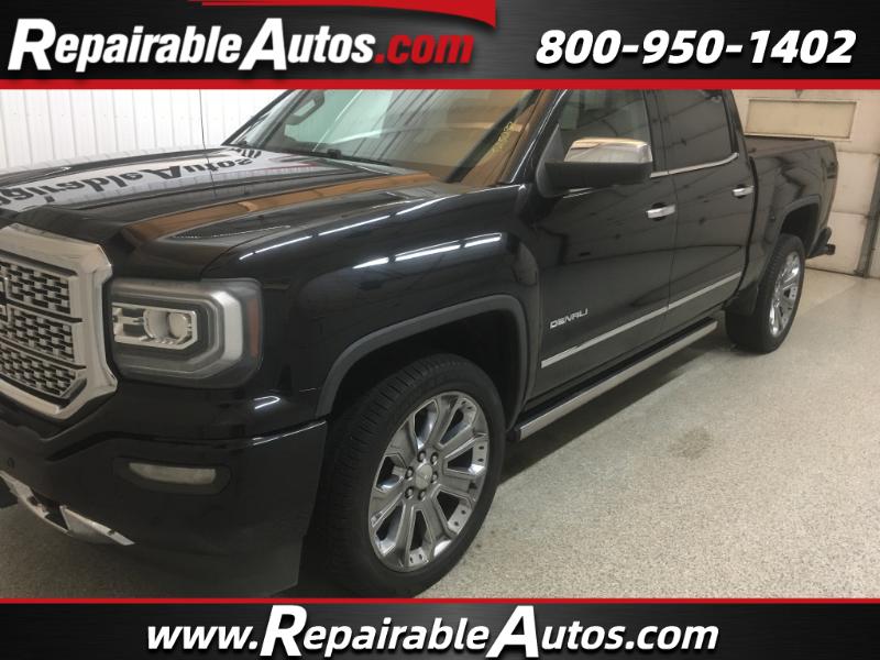 2017 GMC Sierra 1500 Denali Crew Cab 4WD Repairable Side Damage