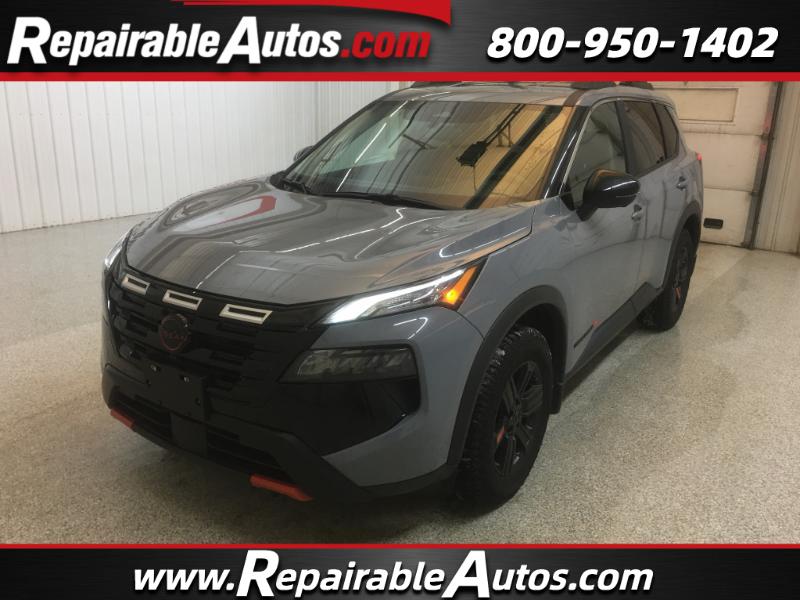 2025 Nissan Rogue Rock Creek AWD Repairable Rear Damage