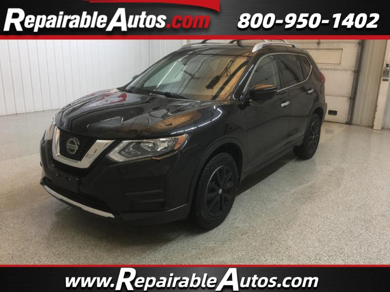2019 Nissan Rogue SV AWD Repairable Hail Damage