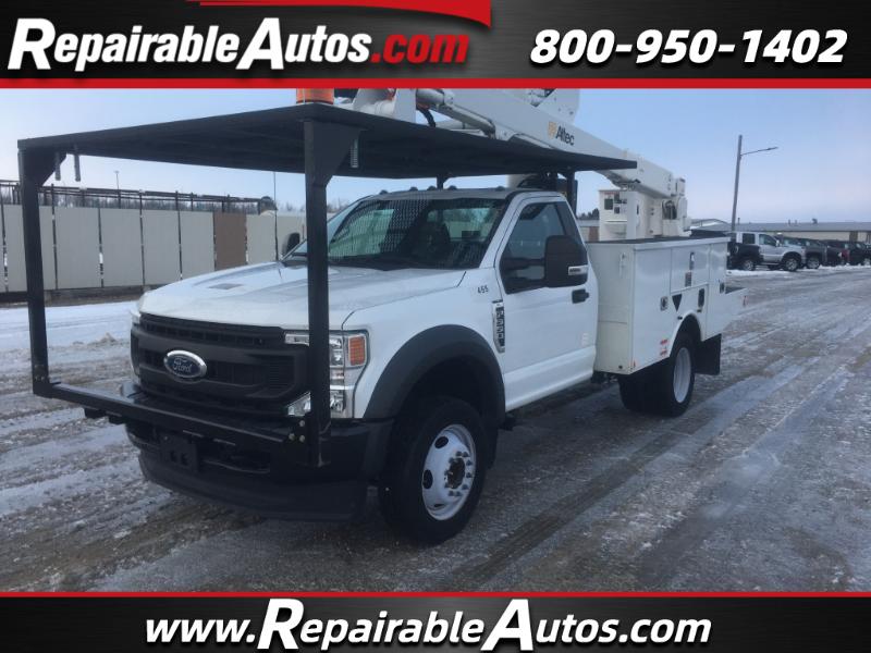 2022 Ford F-550 Regular Cab 2WD Repairable Rear Damage