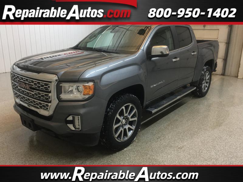 2022 GMC Canyon Denali Crew Cab 4WD Repaired Rear Damage