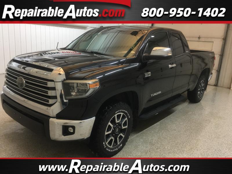 2018 Toyota Tundra Limited Double Cab 4WD Repairable Rear Damage