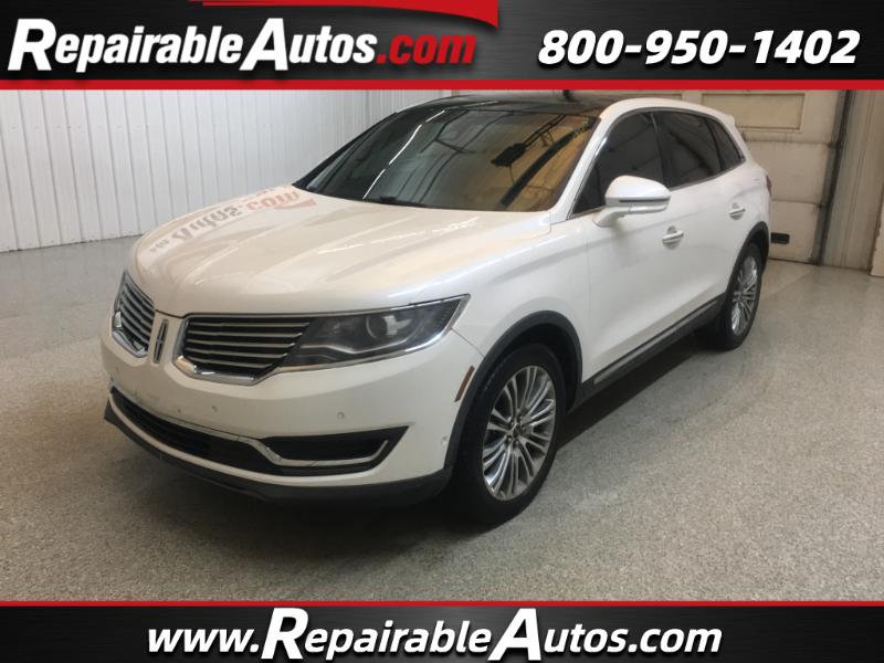 2018 Lincoln MKX Reserve AWD Repaired Theft Damage