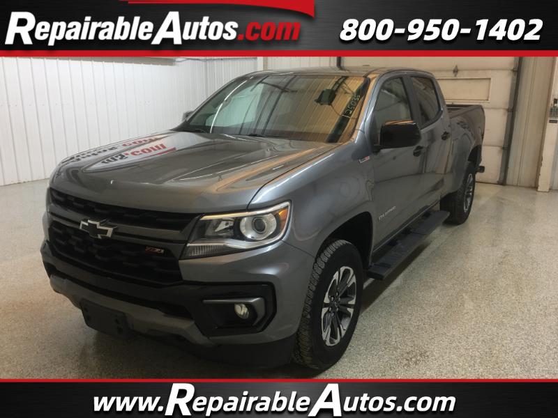 2021 Chevrolet Colorado Z71 Crew Cab 4WD Repairable Rear Damage