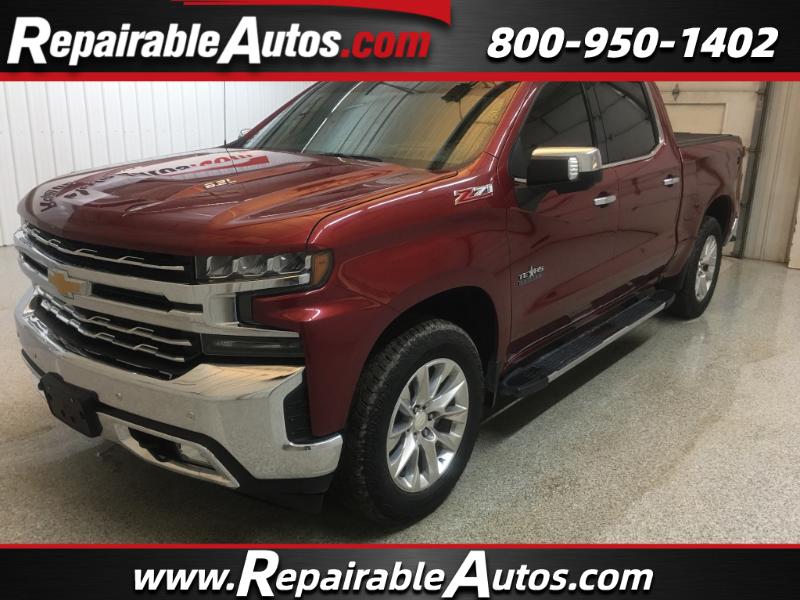 2019 Chevrolet Silverado 1500 LTZ Crew Cab 4WD Repairable Rear Damage