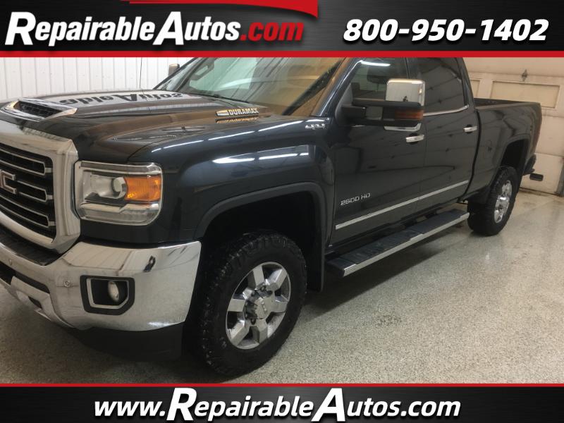 2019 GMC Sierra 2500HD SLT Crew Cab 4WD Repairable Undercarriage Damage