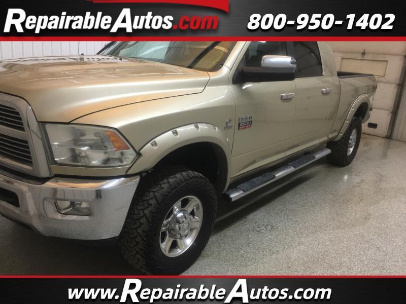 2011 Dodge Ram 2500 Laramie Mega Cab 4WD Repairable Rear Damage