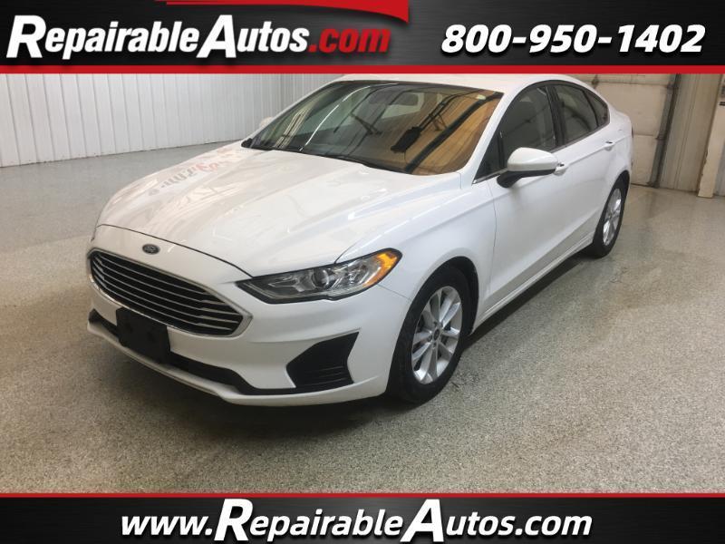 2020 Ford Fusion SE Repairable Hail Damage