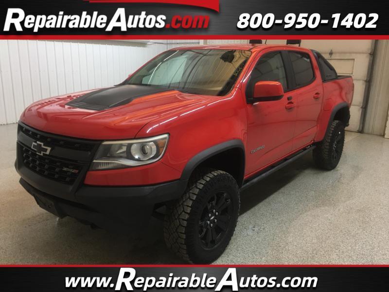 2019 Chevrolet Colorado ZR2 Crew Cab 4WD Repairable Rear Damage