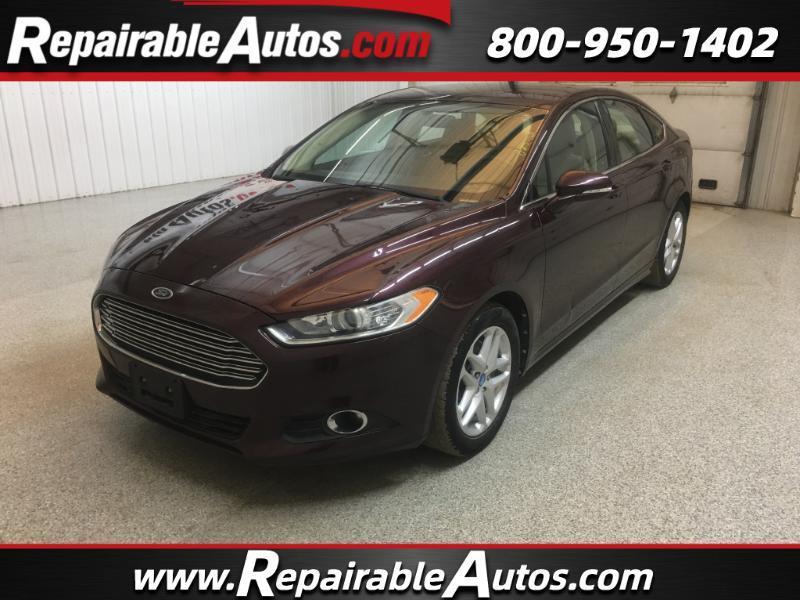 2013 Ford Fusion SE Repairable Hail Damage