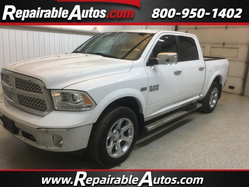 2015 RAM 1500 Laramie Crew Cab 4WD Repairable Hail Damage