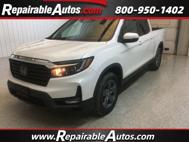 2023 Honda Ridgeline RTL AWD Repairable Theft Damage