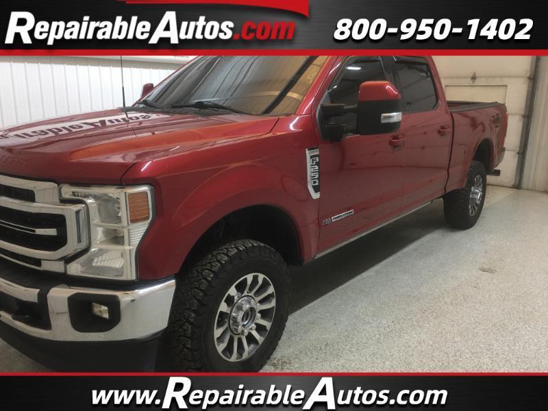 2022 Ford F-250 SD Lariat Crew Cab 4WD Repairable Side Damage
