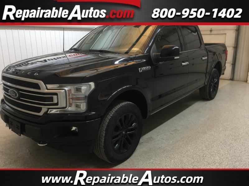 2020 Ford F-150 Limited SuperCrew 4WD Repaired Theft Damage