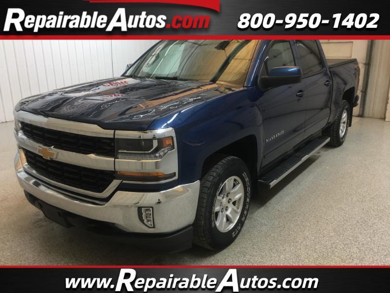 2016 Chevrolet Silverado 1500 LT Crew Cab 4WD Repairable Hail Damage