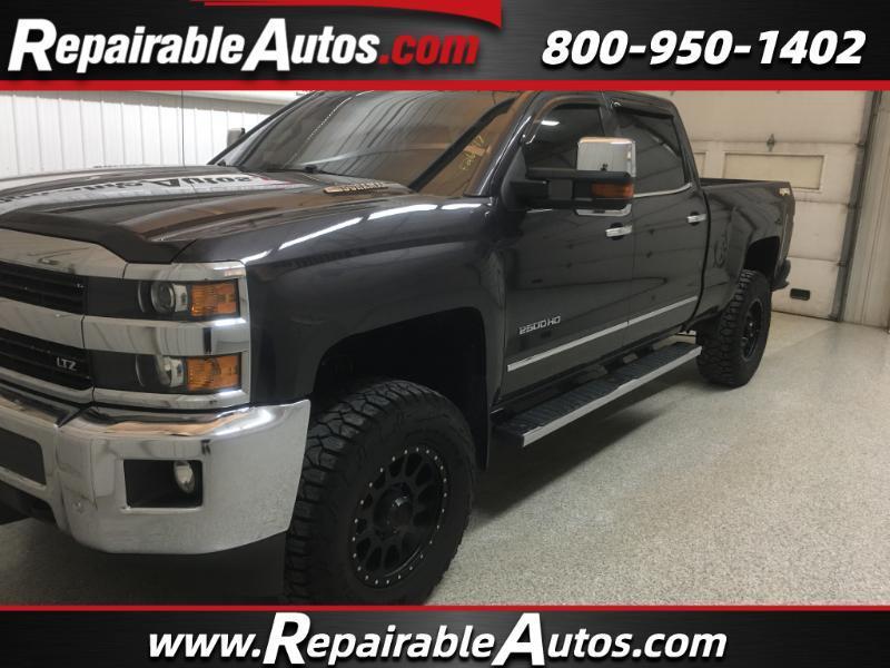 2016 Chevrolet Silverado 2500HD LTZ Crew Cab 4WD Repaired Theft Damage
