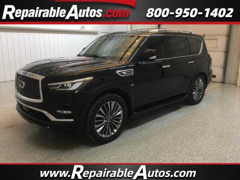 2019 Infiniti QX80 Limited 4WD Repairable Roof Damage