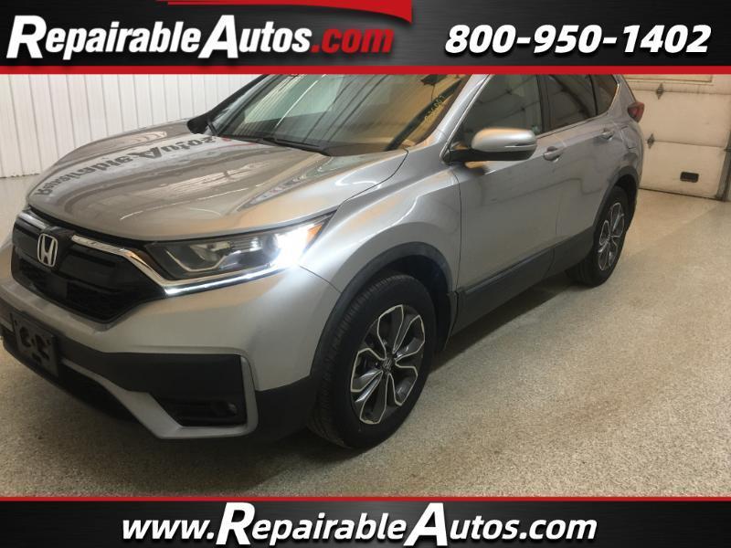 2021 Honda CR-V EX-L AWD Repairable Hail Damage