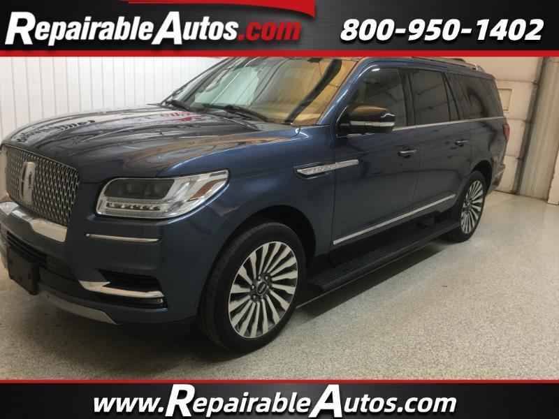2020 Lincoln Navigator L Reserve 4WD Repairable Hail Damage