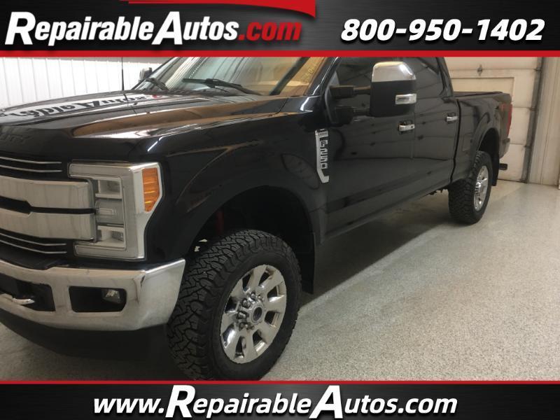 2017 Ford F-250 SD Lariat Crew Cab 4WD Repaired Theft Damage