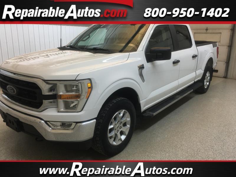 2021 Ford F-150 XLT SuperCrew 4WD Repairable Hail Damage