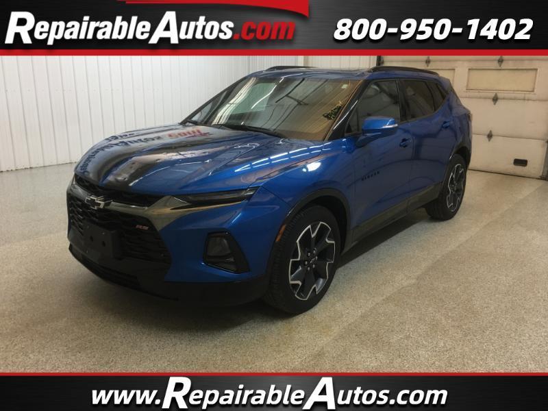 2021 Chevrolet Blazer RS AWD Repairable Hail Damage