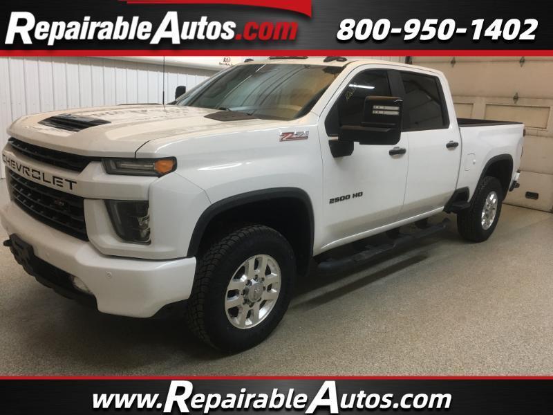 2022 Chevrolet Silverado 2500HD LT Crew Cab 4WD Repairable Hail Damage