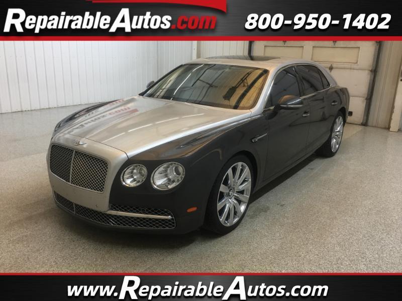 2014 Bentley Continental Flying Spur W12 AWD Repairable Rear Damage