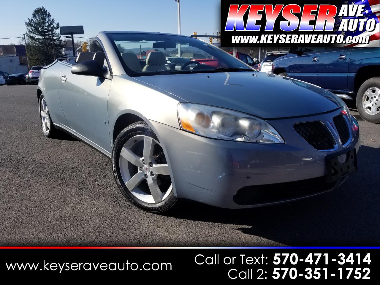 Used 2007 Pontiac G6 Gt Convertible For Sale In Scranton Pa