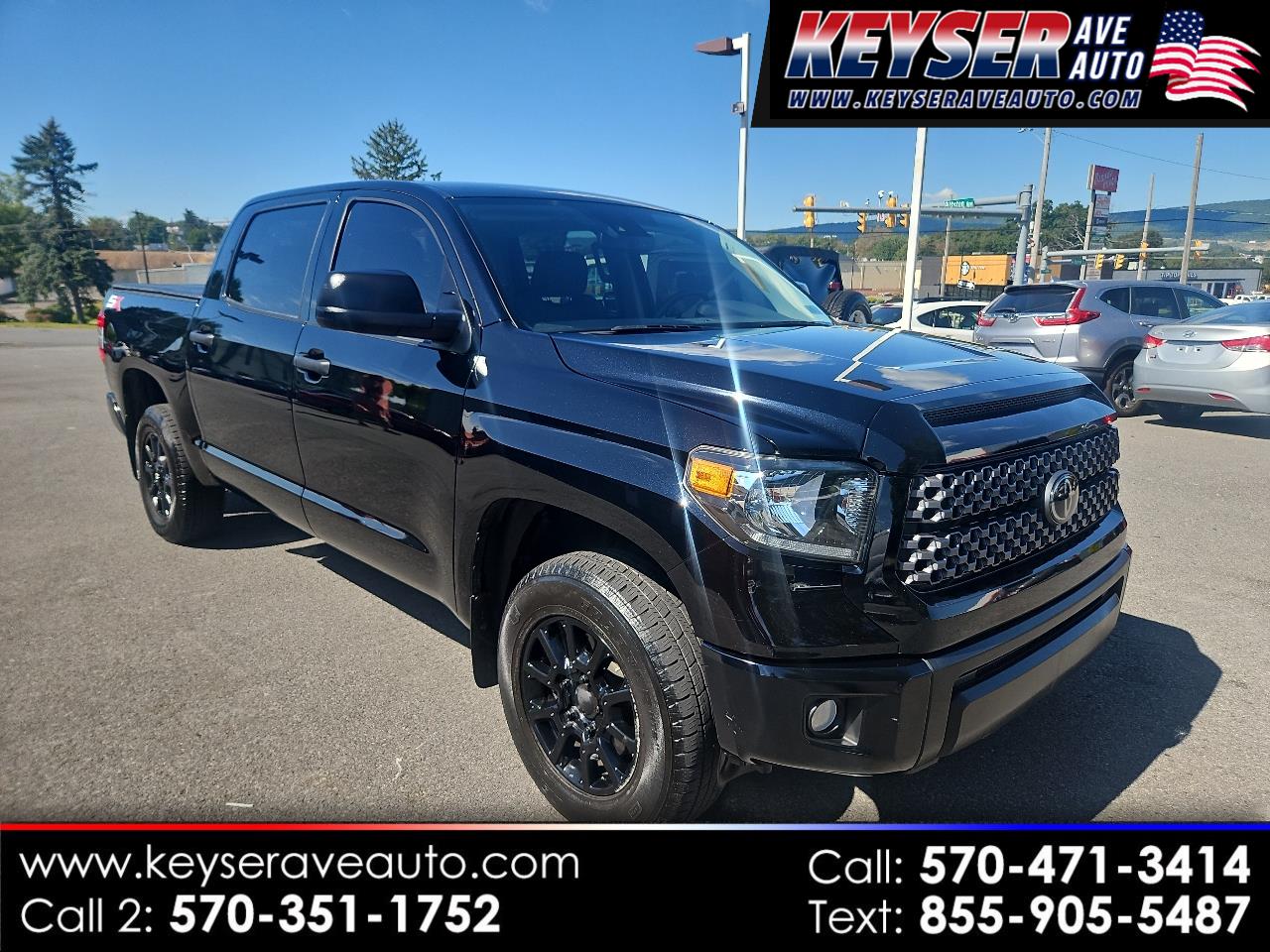 Toyota Tundra 4WD SR5 CrewMax 5.5' Bed 5.7L (Natl) 2020 Toyota Tundra 4WD SR5 CrewMax 5.5' Bed 5.7L (Natl) 2020