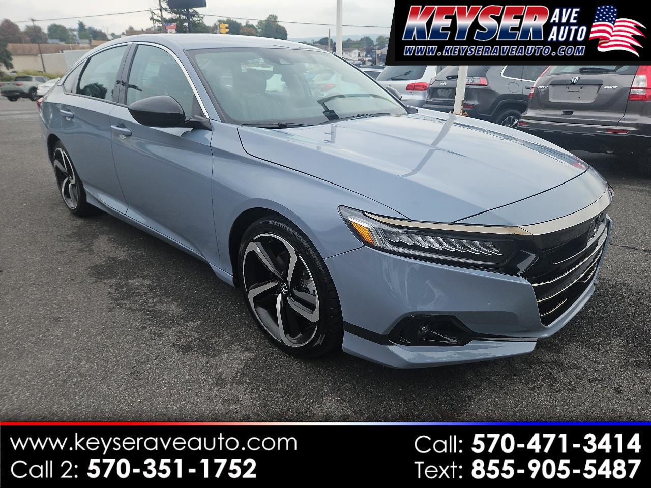 2022 Honda Accord Sedan Sport SE 1.5T CVT