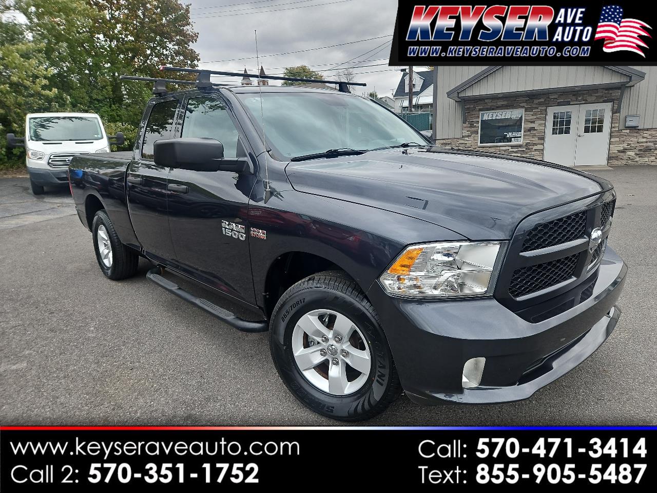 2018 RAM 1500 Express 4x4 Quad Cab 6'4" Box