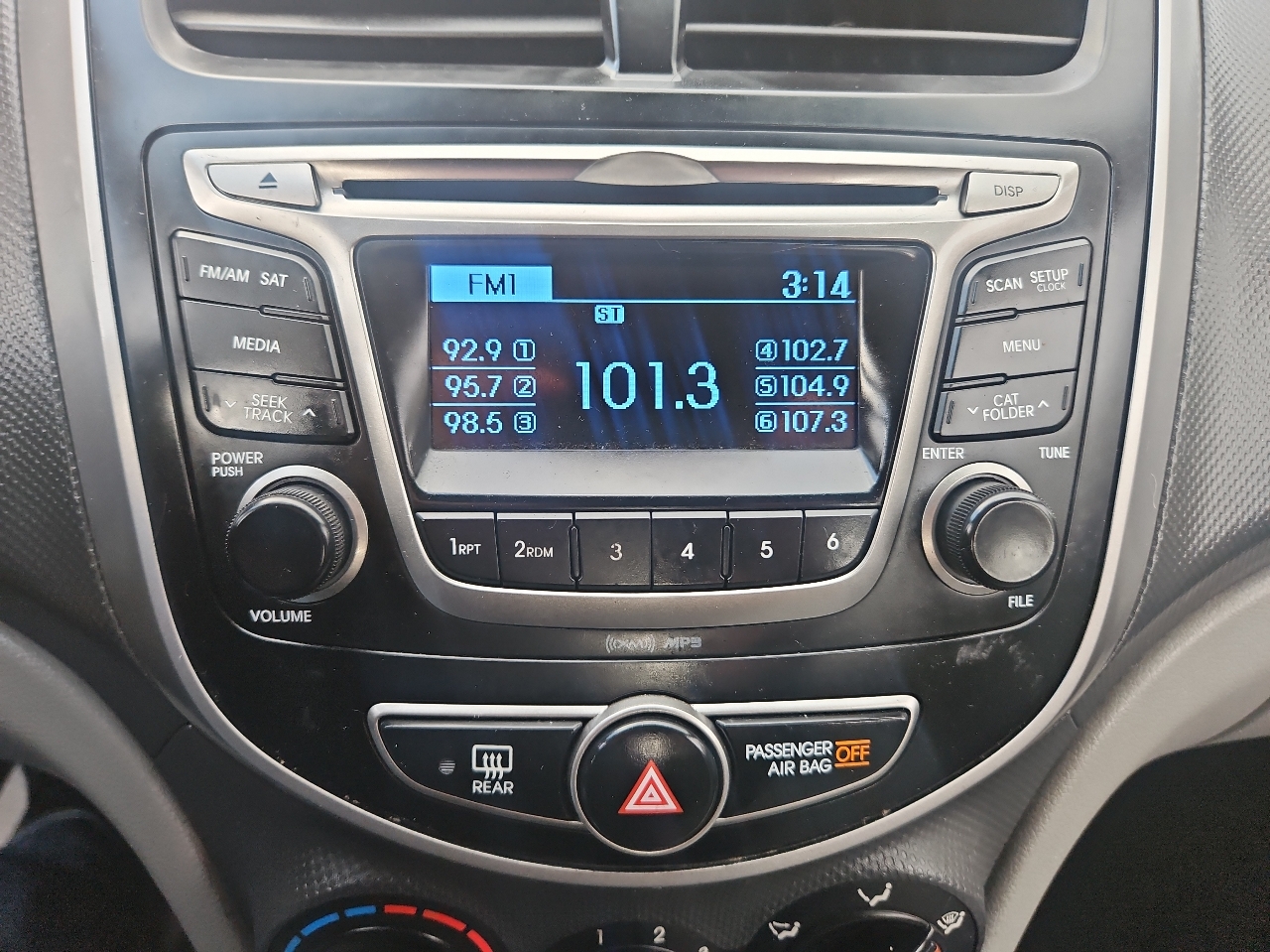 Hyundai Accent SE Hatchback Auto 2017