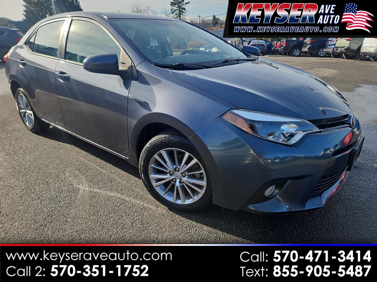 Toyota Corolla 4dr Sdn CVT LE Premium (Natl) 2015