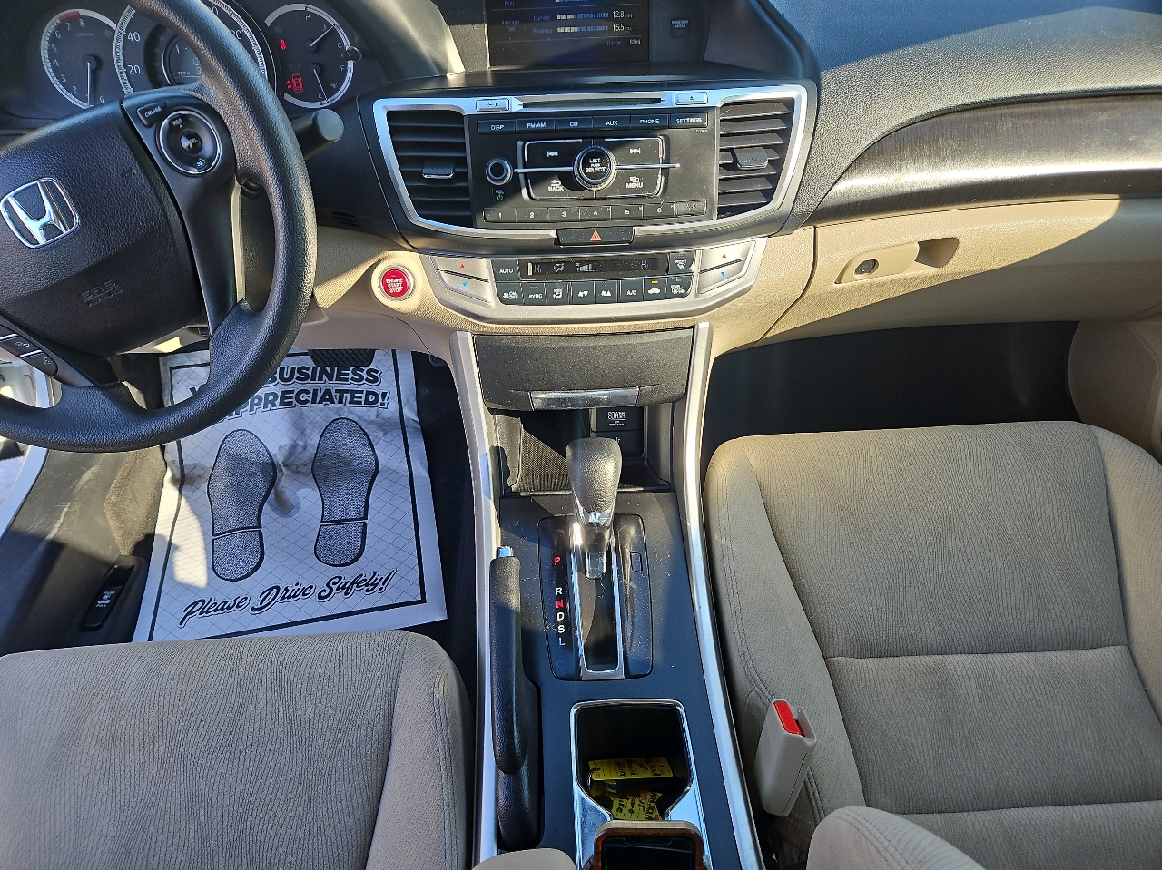 Honda Accord Sedan 4dr I4 CVT EX 2015