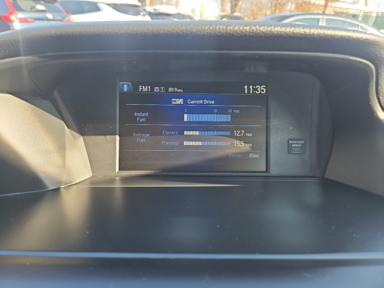 Honda Accord Sedan 4dr I4 CVT EX 2015