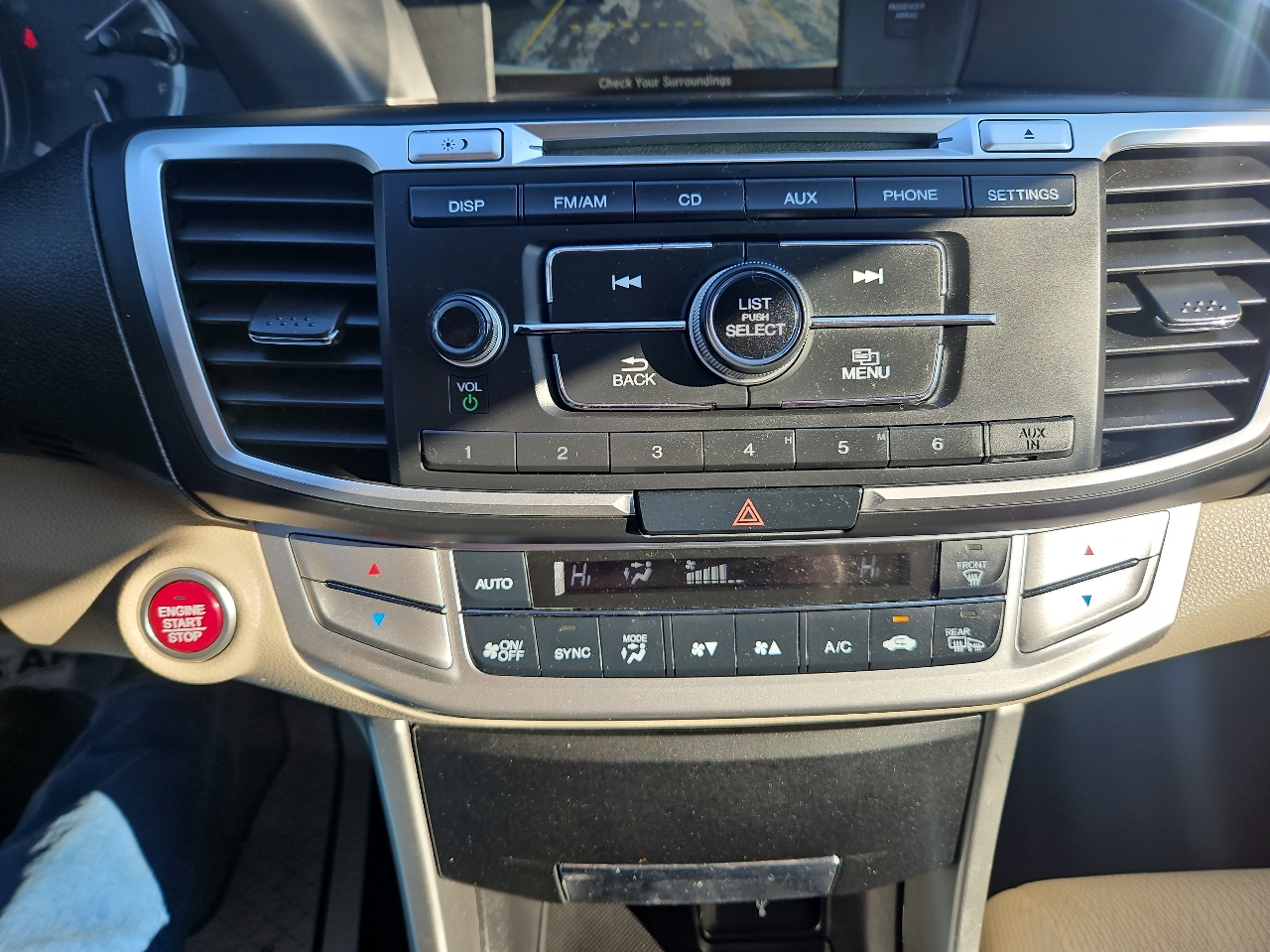 Honda Accord Sedan 4dr I4 CVT EX 2015