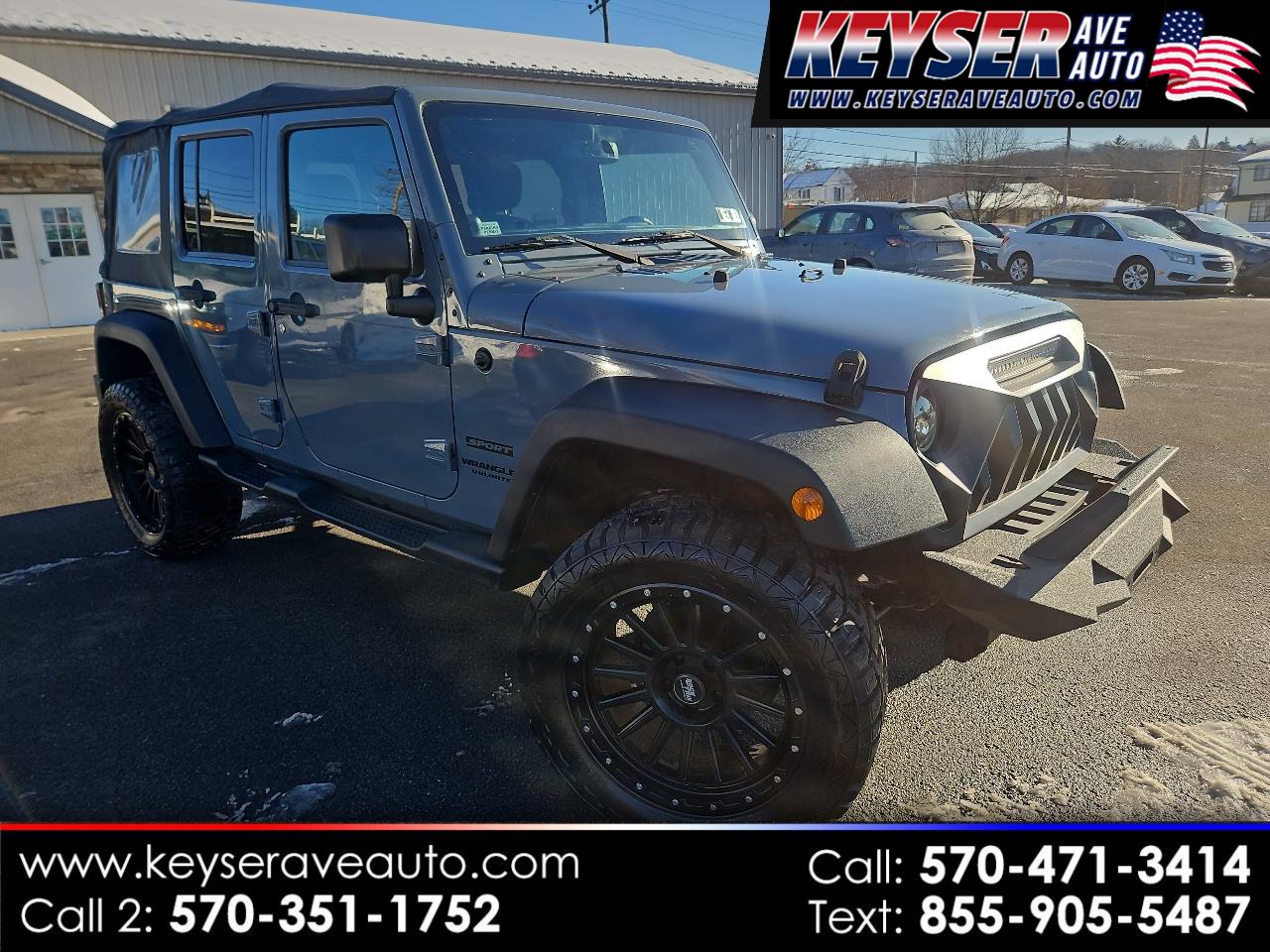 2014 Jeep Wrangler Unlimited 4WD 4dr Sport