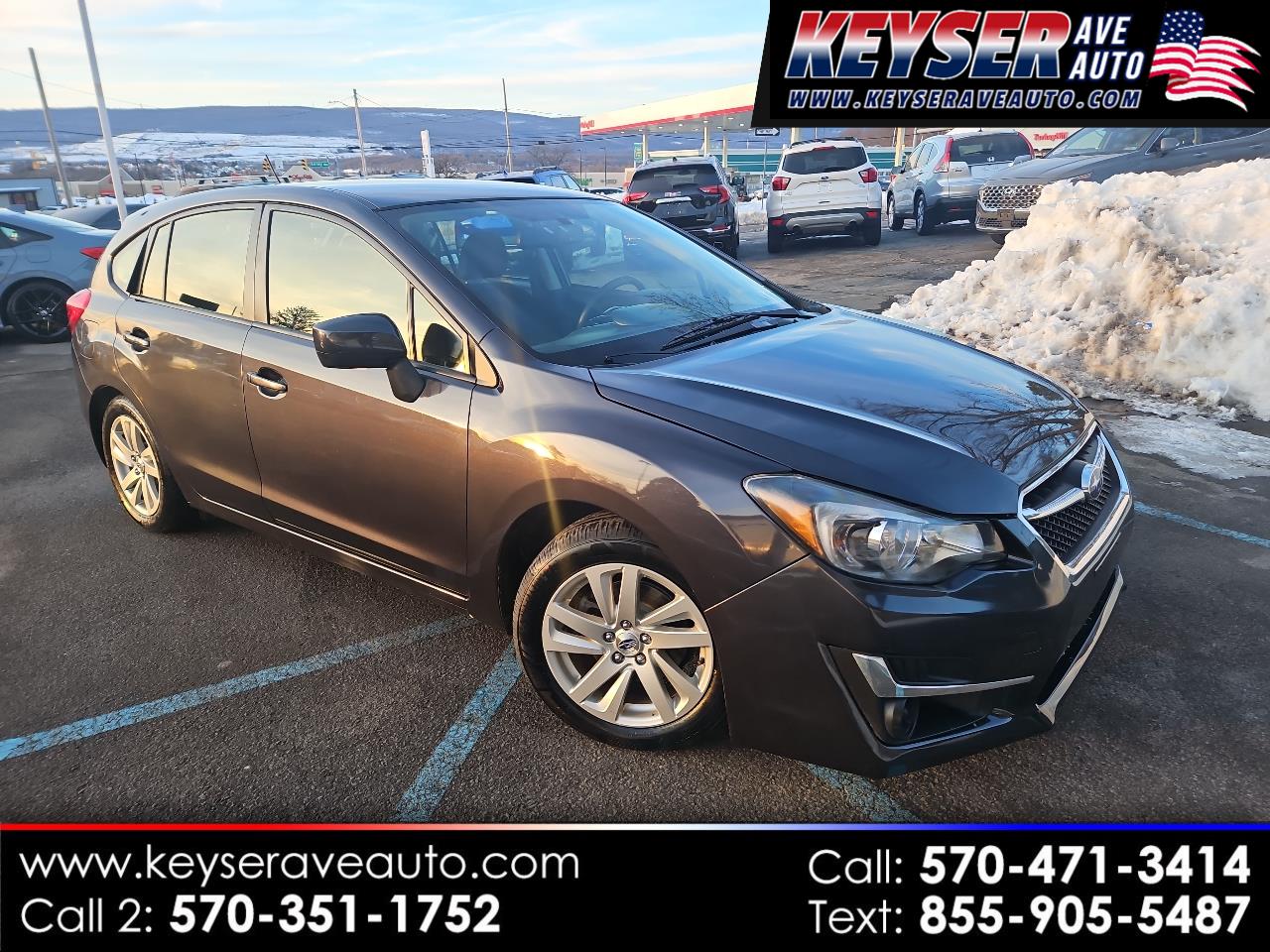 Subaru Impreza Wagon 5dr CVT 2.0i Premium 2015