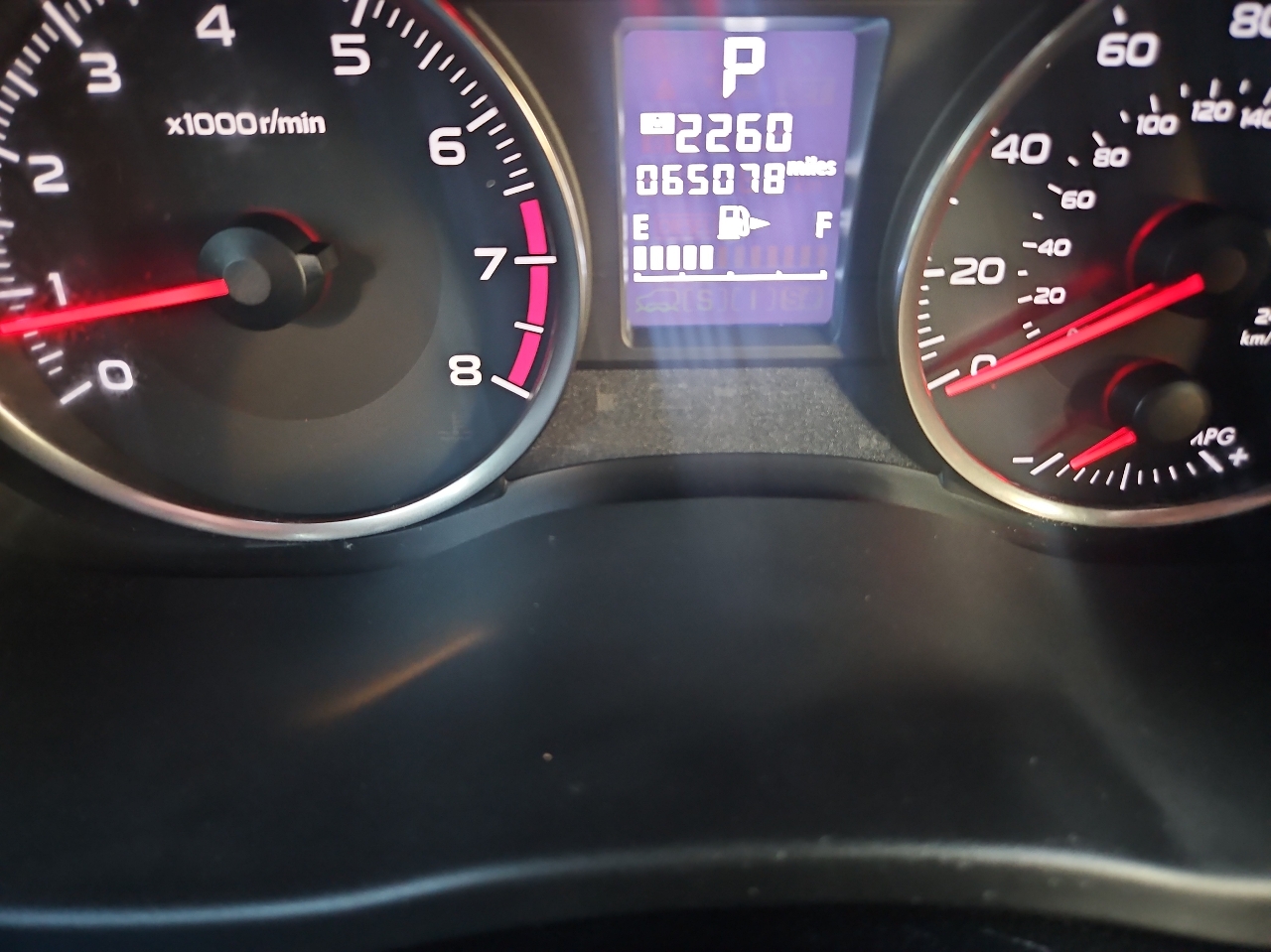 Subaru Impreza Wagon 5dr CVT 2.0i Premium 2015