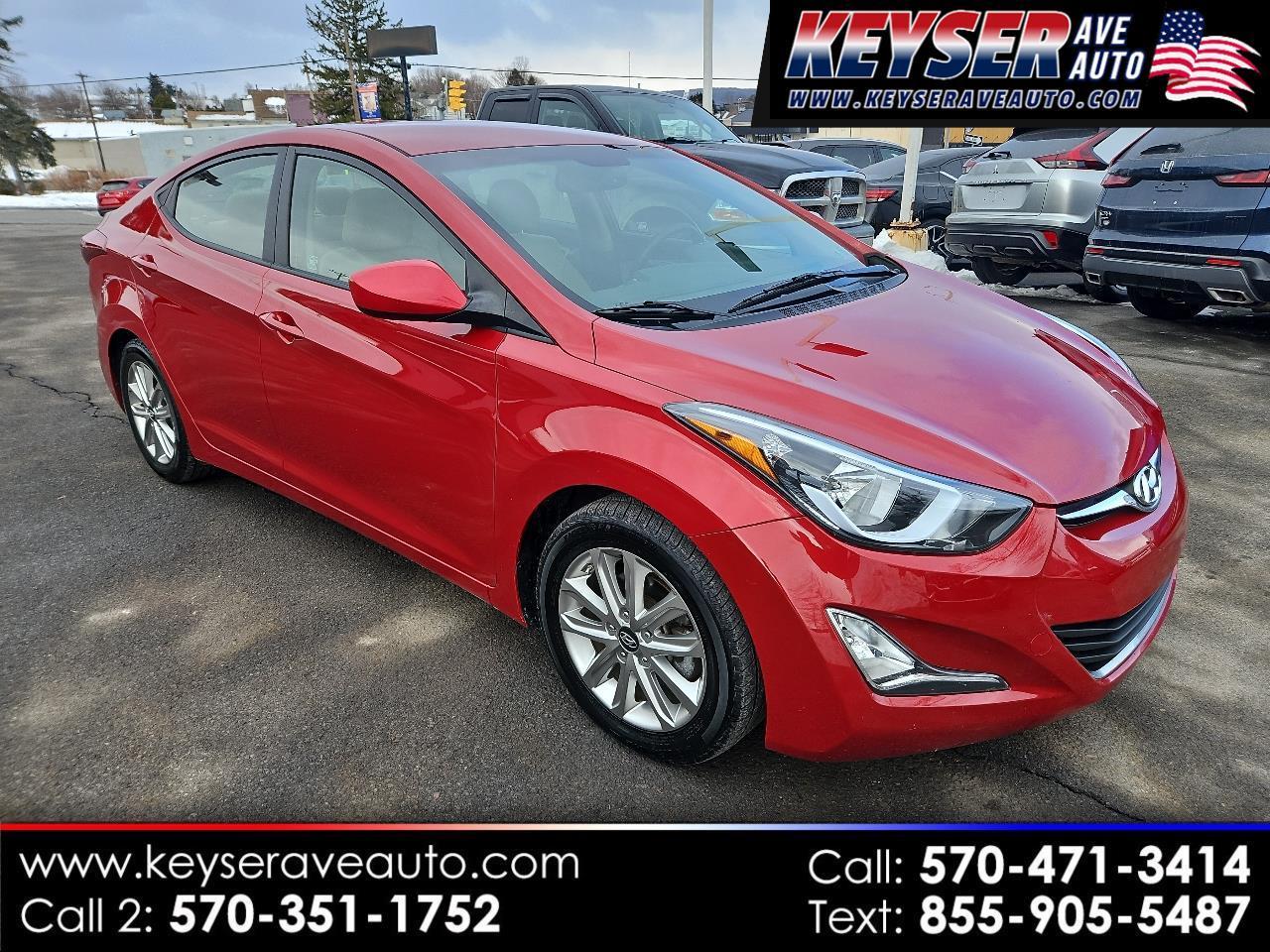 2016 Hyundai Elantra 4dr Sdn Auto SE (Ulsan Plant)