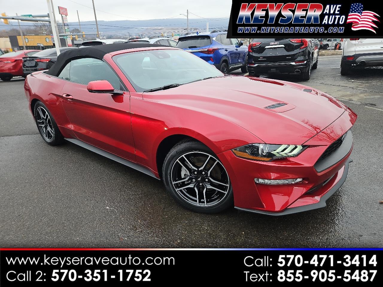 2021 Ford Mustang EcoBoost Convertible