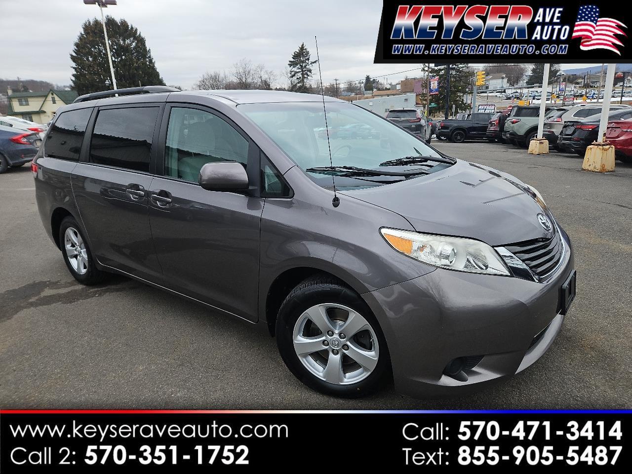 Toyota Sienna 5dr 8-Pass Van V6 LE FWD (Natl) 2014