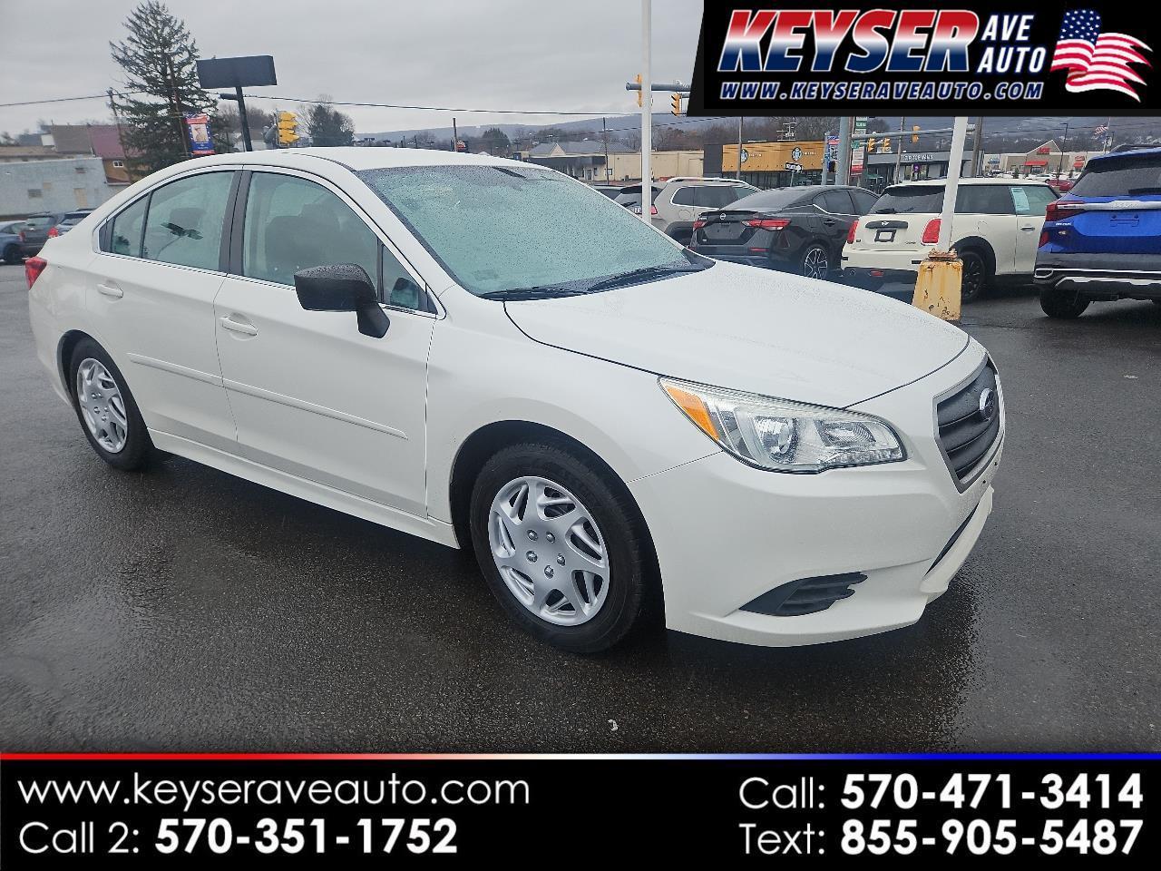 Subaru Legacy 4dr Sdn 2.5i PZEV 2015