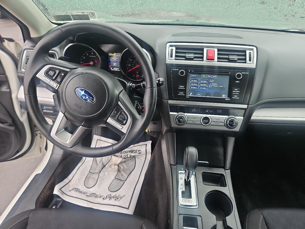 Subaru Legacy 4dr Sdn 2.5i PZEV 2015